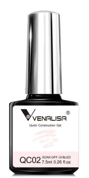 Venalisa Quick Construction Gel Soft Pink UV/LED 7.5ml